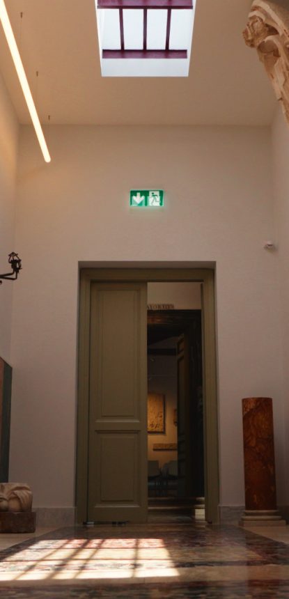 Corriodio per lo Showroom de L'Opificio Italiacamp