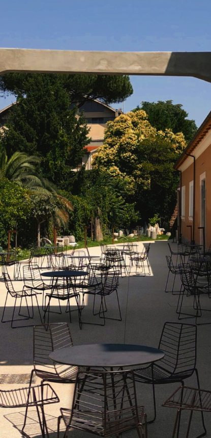 Giardino Esterno de L'Opificio Italiacamp